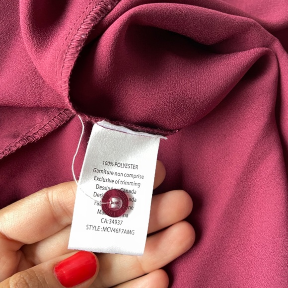 Mixed satin effet shirt - Picture 5 of 6